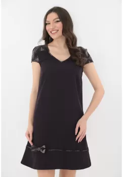 Rochie eleganta din stofa violet cu glitter imagine