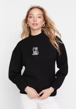 Bluza dama neagra 90'S Girl imagine