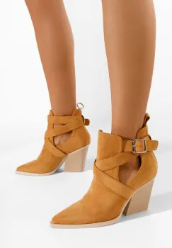 Botine de vara Rayana camel imagine