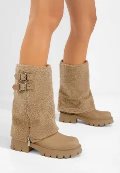 Cizme dama Morina kaki imagine