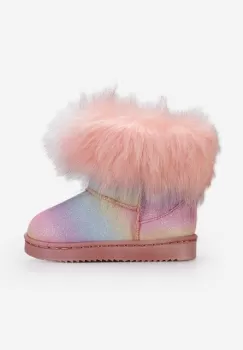 Cizme fete multicolore Cosenza B V2 imagine