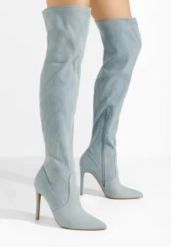 Cizme lungi peste genunchi imagine