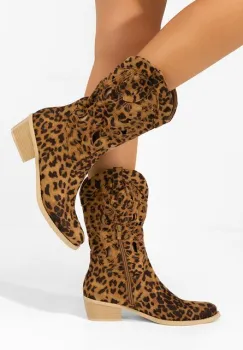 Cizme western dama imagine