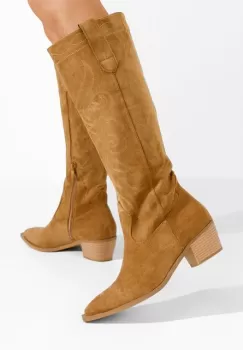 Cizme western dama Suena negre imagine