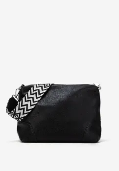 Geanta Crossbody Gisella neagra imagine