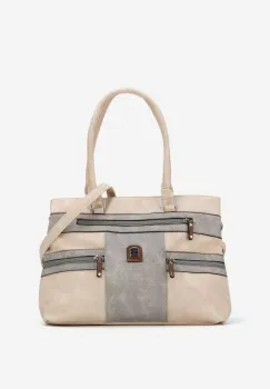 Geanta de mana Moyra bej imagine