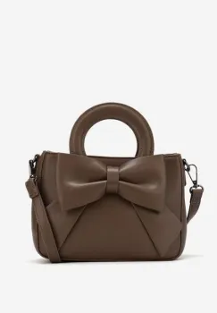 Geanta de mana Petronila kaki imagine