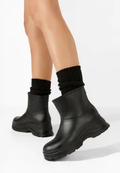 Ghete cauciuc Elenita negre imagine