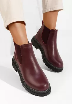 Ghete chelsea dama Ninas negre imagine