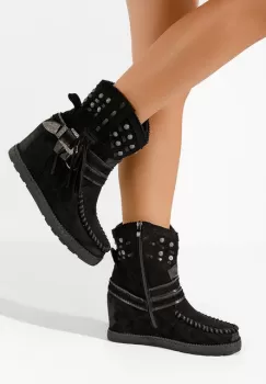 Ghete cu platforma Emma kaki imagine