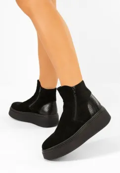 Ghete dama piele imagine