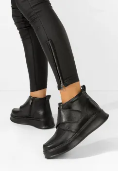 Ghete dama piele imagine