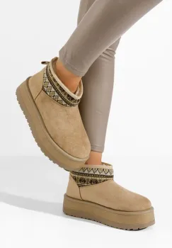 Ghete imblanite dama Rakelle kaki imagine