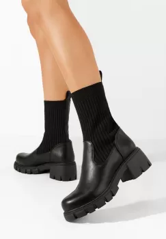 Ghete tip soseta Serada negre imagine