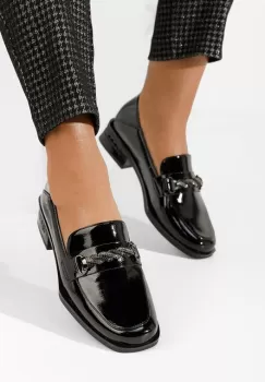 Mocasini dama Bagatelle V2 negri imagine