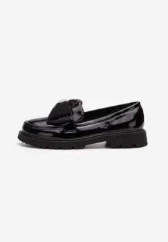 Mocasini fete Doddle negri imagine