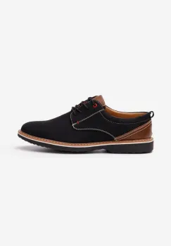 Pantofi casual barbati Agrilius negri imagine