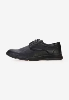 Pantofi casual barbati negri Denain imagine