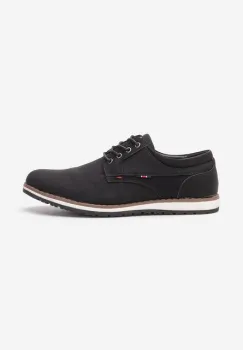 Pantofi casual barbati Shaunte negri imagine