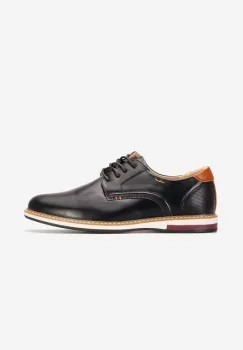 Pantofi casual barbati Zenor negri imagine