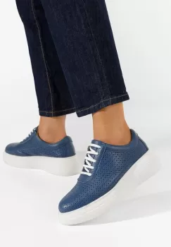 Pantofi casual cu platforma Dakota B navy imagine