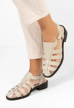 Pantofi casual dama Angelynna bej imagine