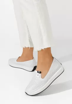 Pantofi casual dama Evadea bej imagine