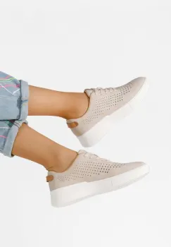 Pantofi casual dama Frina bej imagine