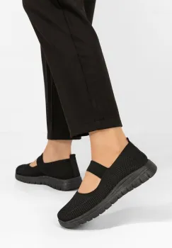 Pantofi casual dama Jennette negri imagine