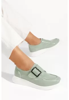 Pantofi casual dama piele Sylia roz imagine