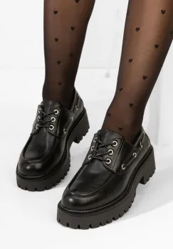 Pantofi oxford derby dama imagine