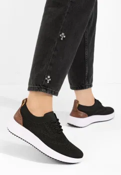 Pantofi casual dama Sorisa negri imagine