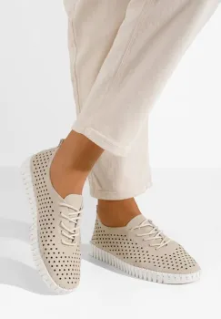 Pantofi casual dama Tonelia bej imagine