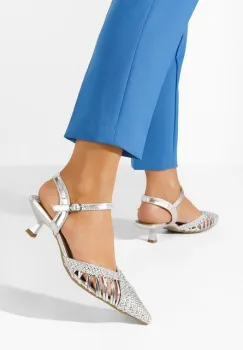  Pantofi cu toc subtire imagine
