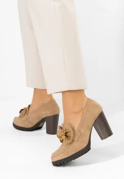 Pantofi cu toc gros imagine