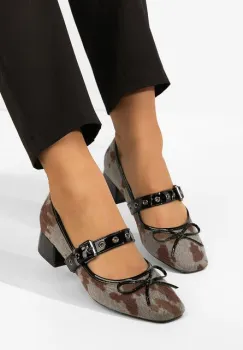 Pantofi cu toc mic imagine