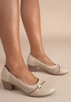 Pantofi cu toc mic imagine