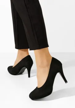 Pantofi cu toc Shalisa V3 negri imagine