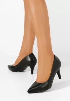 Pantofi cu toc stiletto Maisela negri imagine