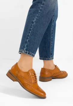 Pantofi oxford derby dama imagine