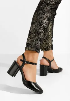 Pantofi slingback Asmita negri imagine