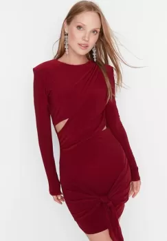 Rochie scurta grena Grandia imagine