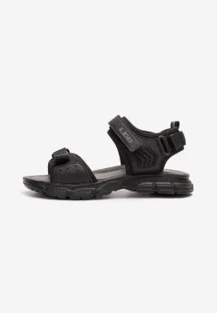 Sandale baieti Spunky negre imagine