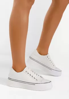 Tenisi dama Loleta V2 albi imagine