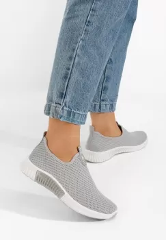Tenisi Slip-On Cortilia gri imagine