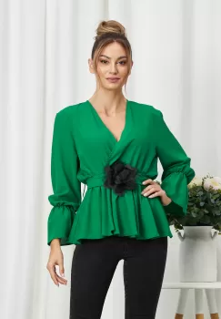 Bluza Zya Verde Deschis imagine