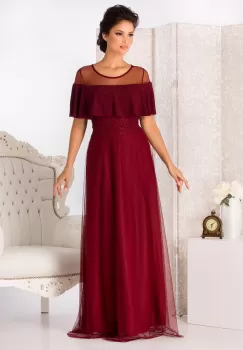 Rochie Adellya Bordo imagine