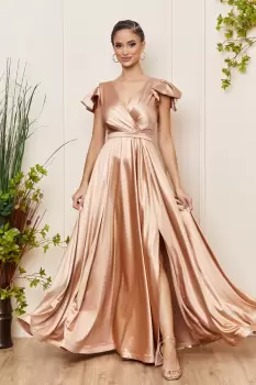 Rochie Affection Caramel imagine