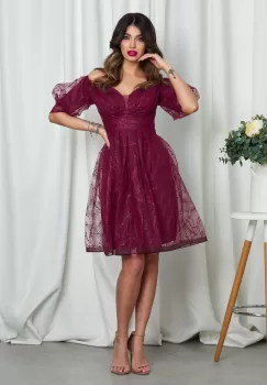 Rochie Allie Bordo imagine