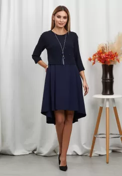 Rochie Antonia Bleumarin imagine